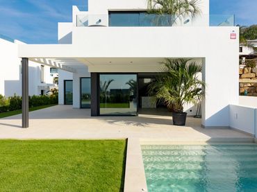Casa amb piscina en venda a Mijas pueblo