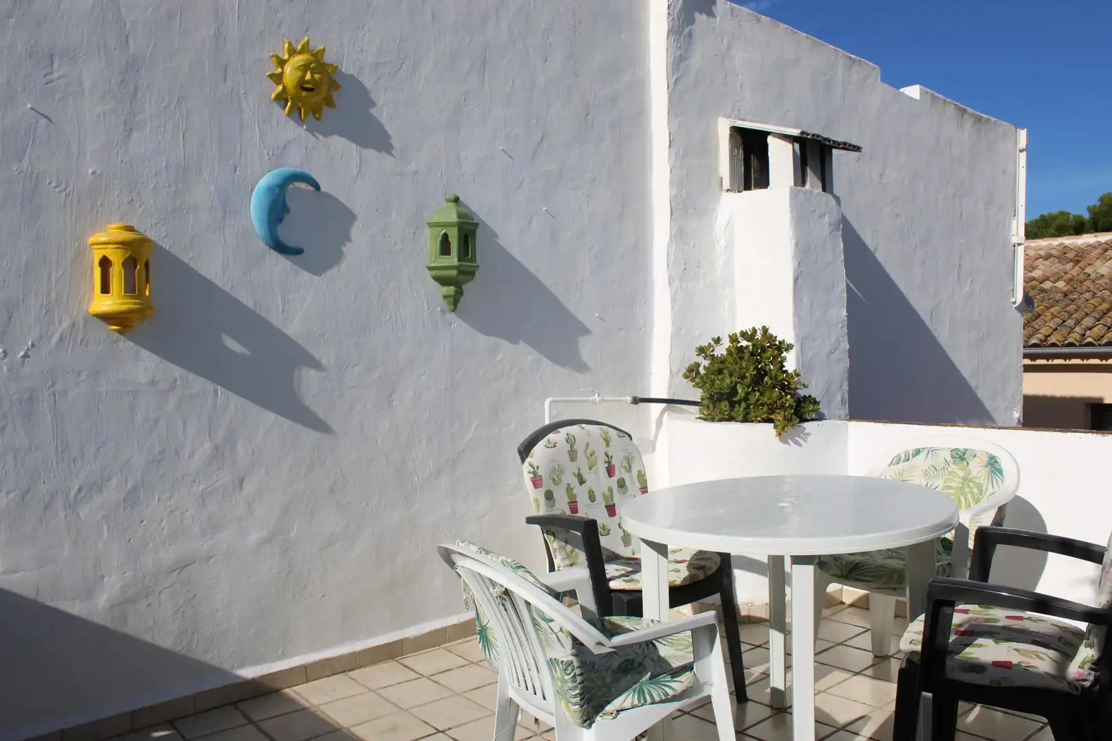 Terraza de Casa o chalet de alquiler en Oliva con Aire acondicionado, Terraza y Amueblado
