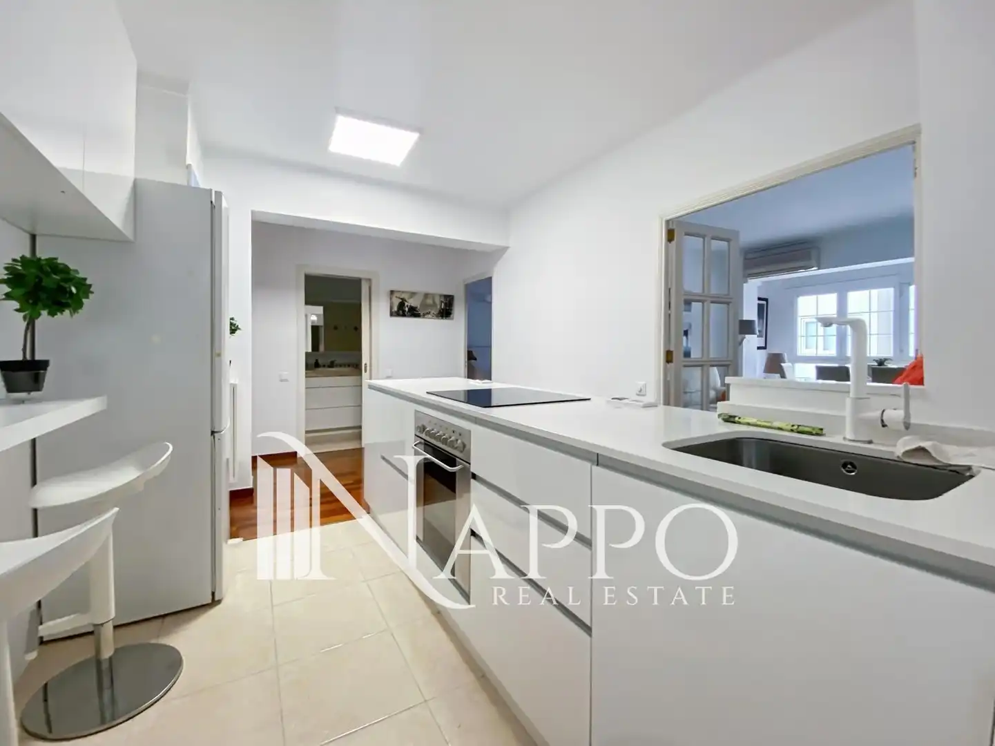 Kitchen of Flat for rent in  Palma de Mallorca  with Air Conditioner, Heating and Terrace
