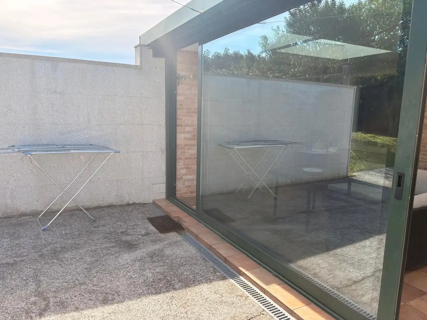Terraza de Casa o chalet en venta en Santiago de Compostela  con Calefacción, Jardín privado y Terraza