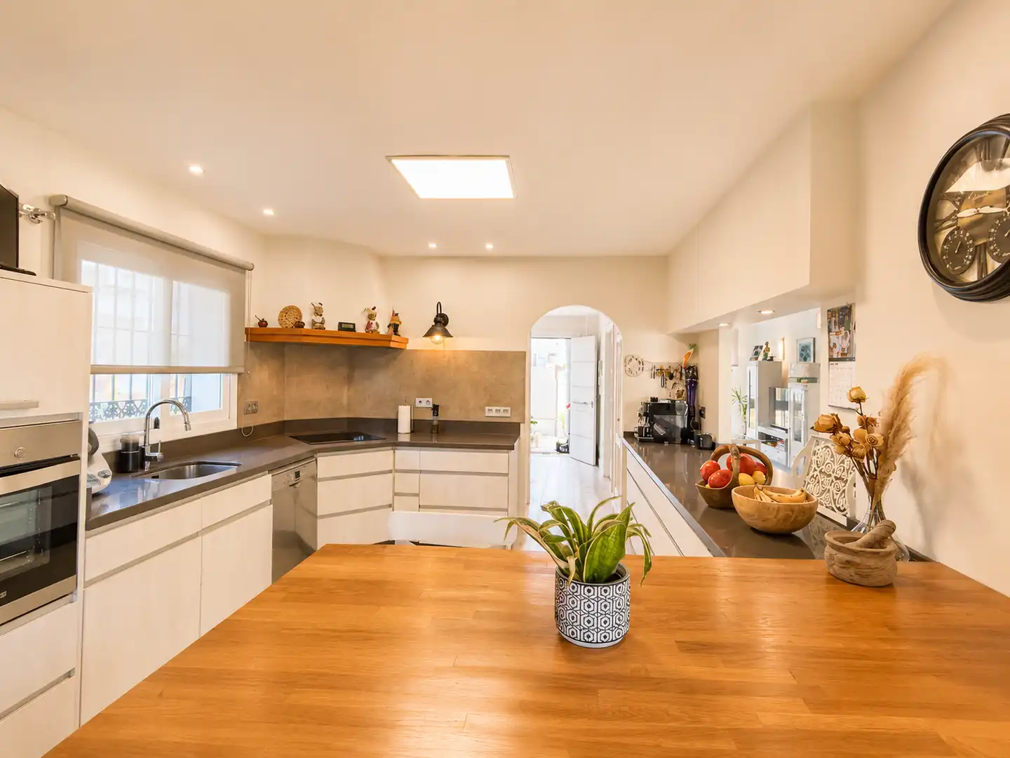 Cocina de Casa o chalet en venta en Alhaurín de la Torre con Aire acondicionado, Calefacción y Jardín privado