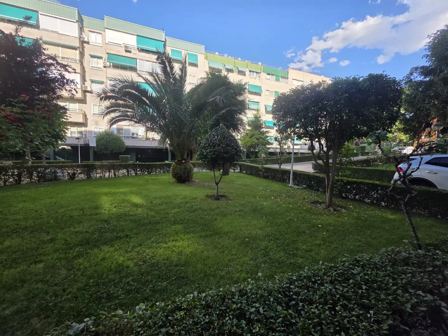 Parking of Flat for sale in San Fernando de Henares  with Heating and Private garden