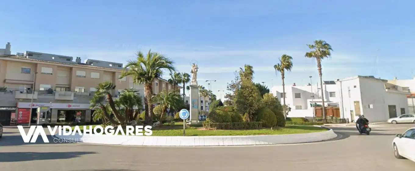 Vista exterior de Casa o chalet en venta en Rota