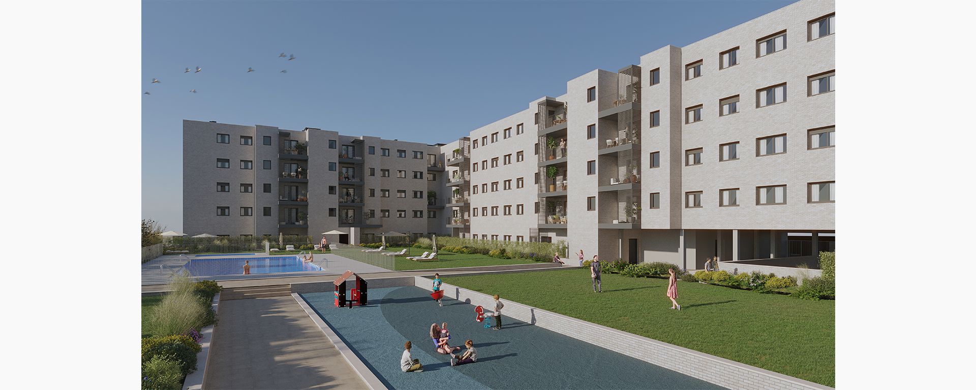 Swimming pool of Flat for sale in Alovera  with Terrace