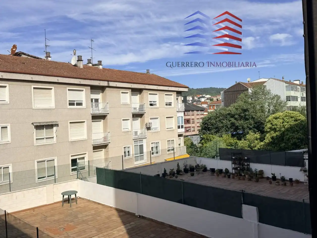 Exterior view of Flat for rent in Ourense Capital   with Heating, Storage room and Furnished