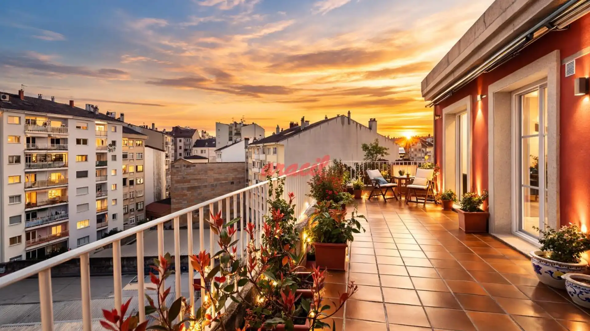 Terrace of Duplex for sale in Ourense Capital   with Air Conditioner, Heating and Terrace