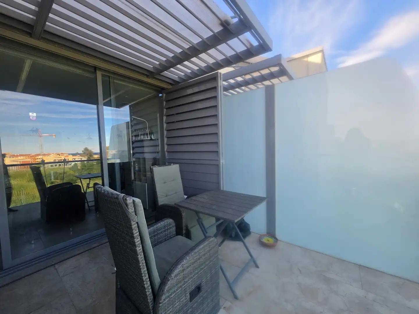 Terrasse von Maisonette zum Verkauf in El Verger mit Klimaanlage, Privatgarten und Terrasse