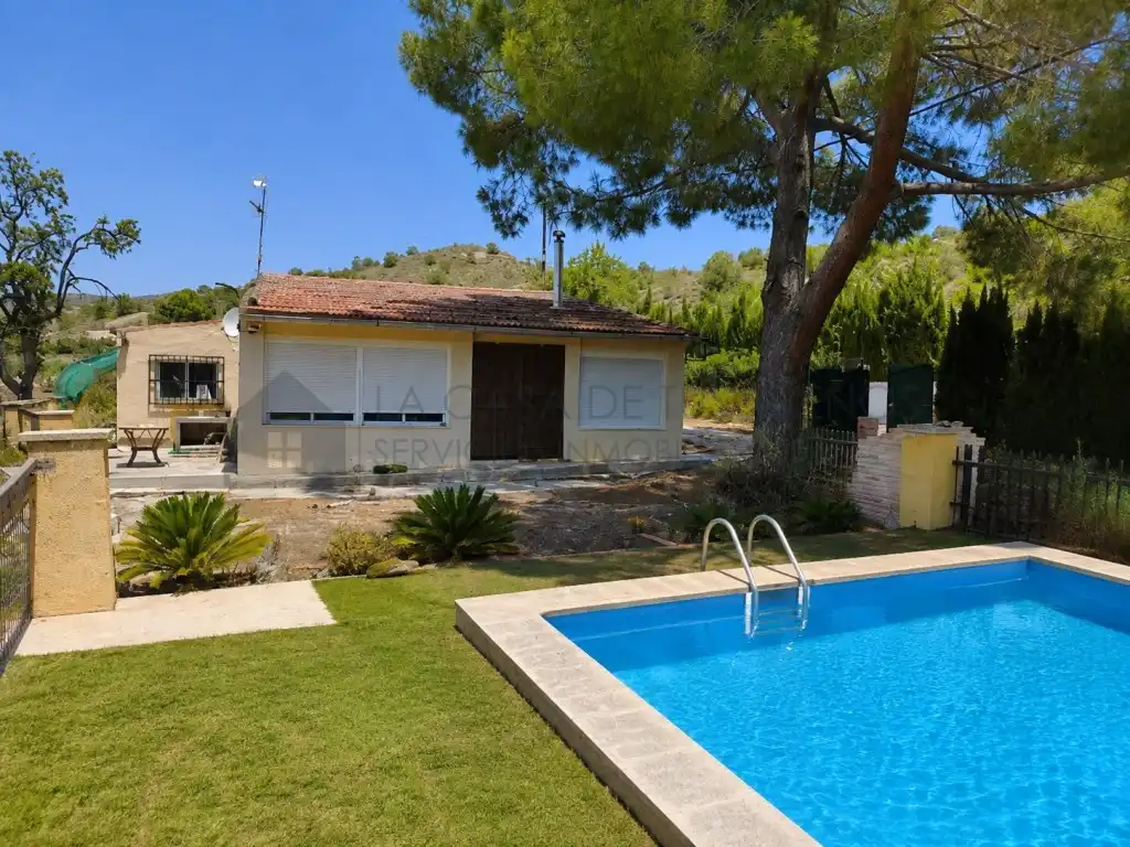 Schwimmbecken von Country house zum Verkauf in Petrer