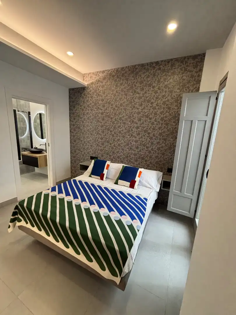 Schlafzimmer von Wohnung zur Miete in Granada mit Klimaanlage, Heizung und Möbliert