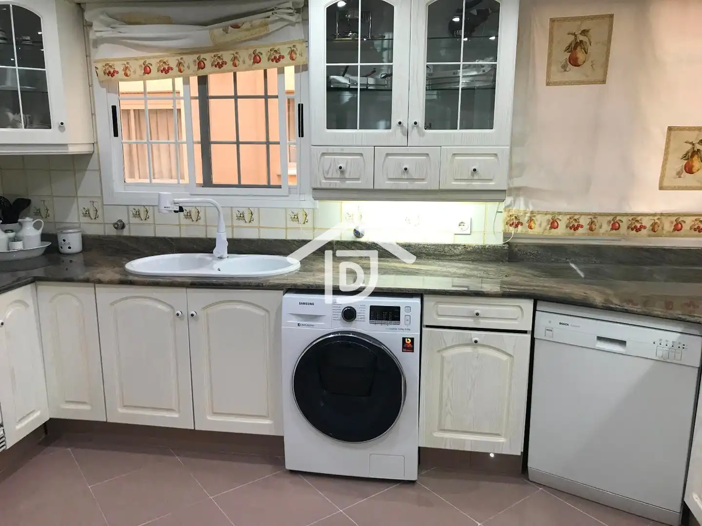 Cocina de Piso de alquiler en Paterna con Aire acondicionado, Calefacción y Parquet