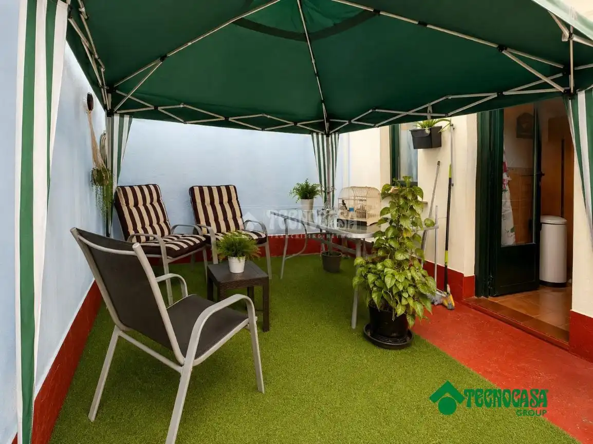 Terraza de Casa adosada en venta en Torrijos con Aire acondicionado, Calefacción y Jardín privado