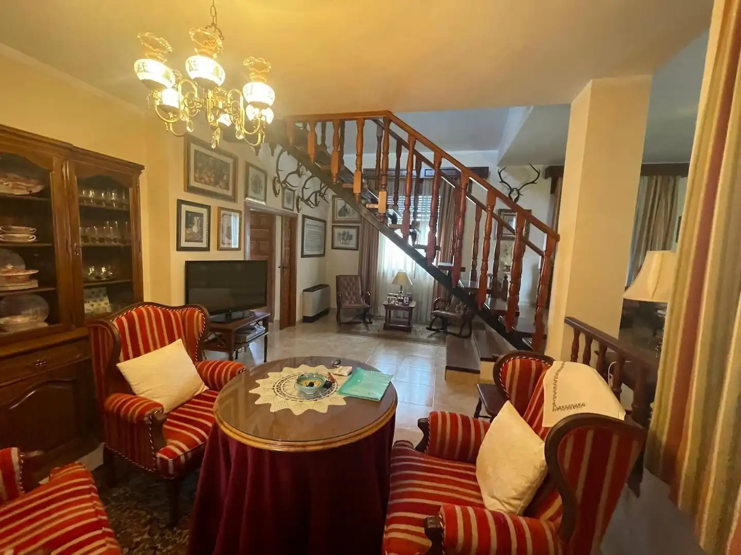 Living room of Houses for sale in Trujillo  with Air Conditioner, Heating and Storage room