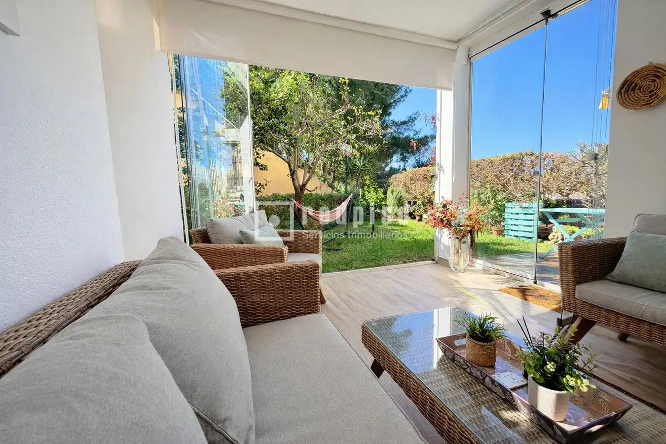 Garden of Flat for sale in Mijas  with Air Conditioner and Terrace