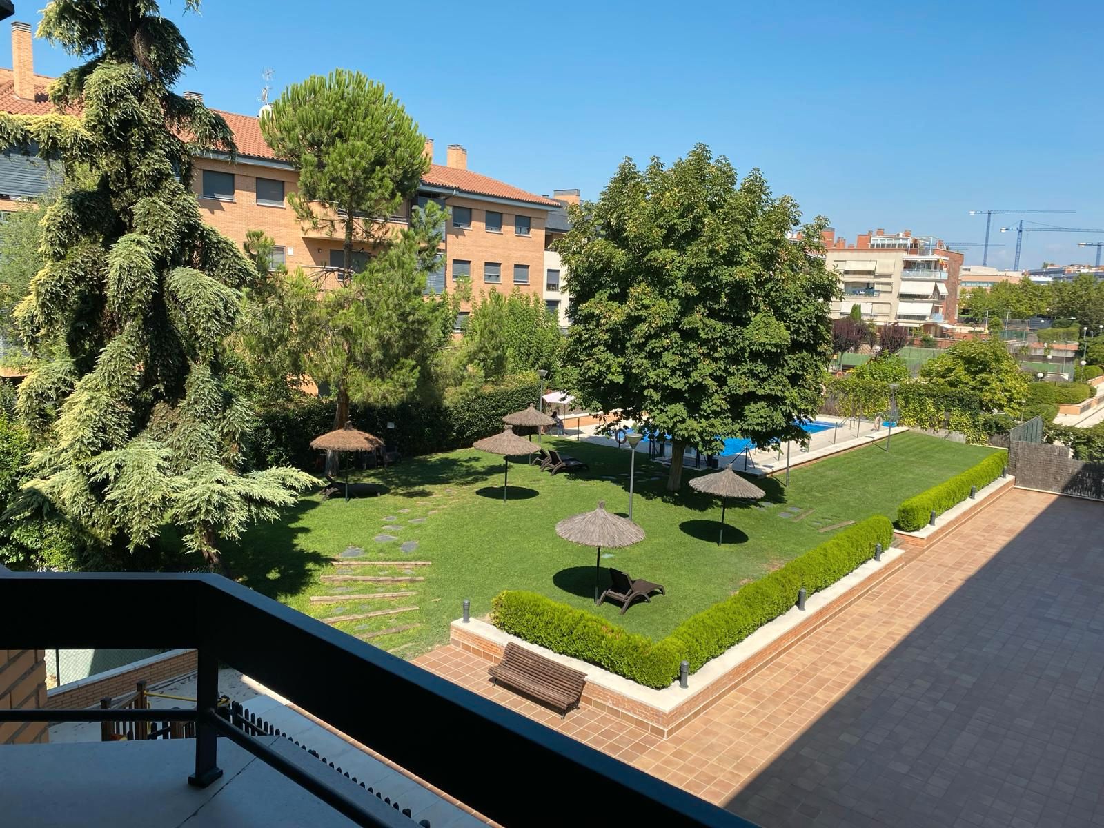 Jardí de Pis de lloguer en Pozuelo de Alarcón amb Aire condicionat, Calefacció i Terrassa