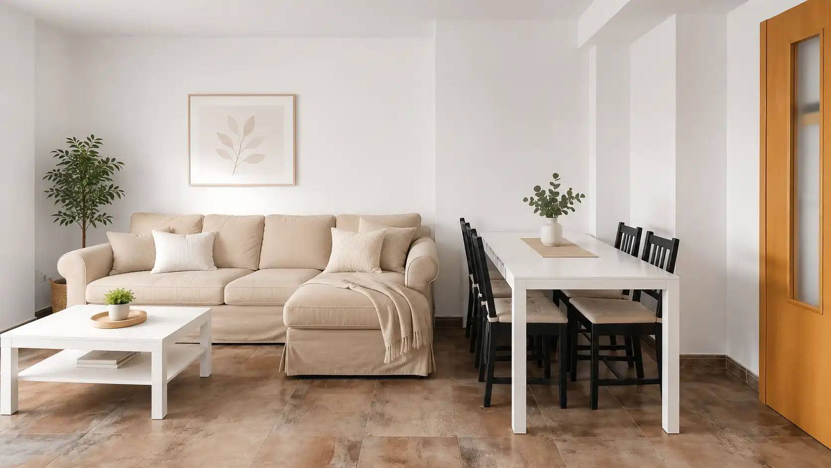 Sala de estar de Piso en venta en La Pobla de Farnals con Aire acondicionado, Jardín privado y Terraza