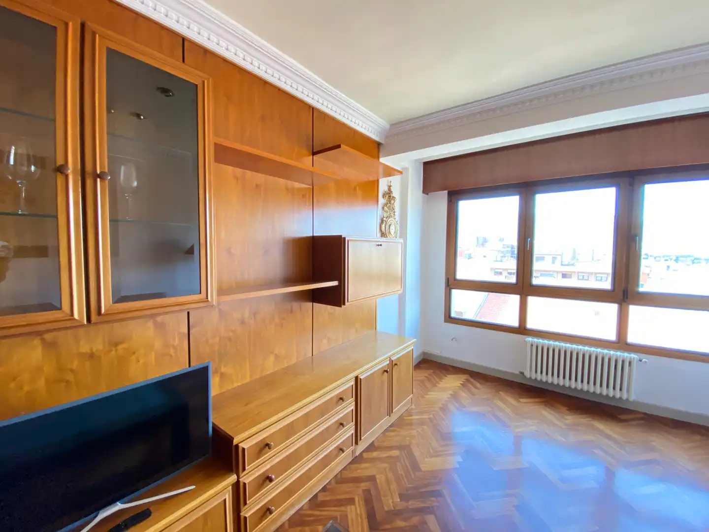 Sala de estar de Piso de alquiler en Bilbao  con Calefacción, Terraza y Amueblado