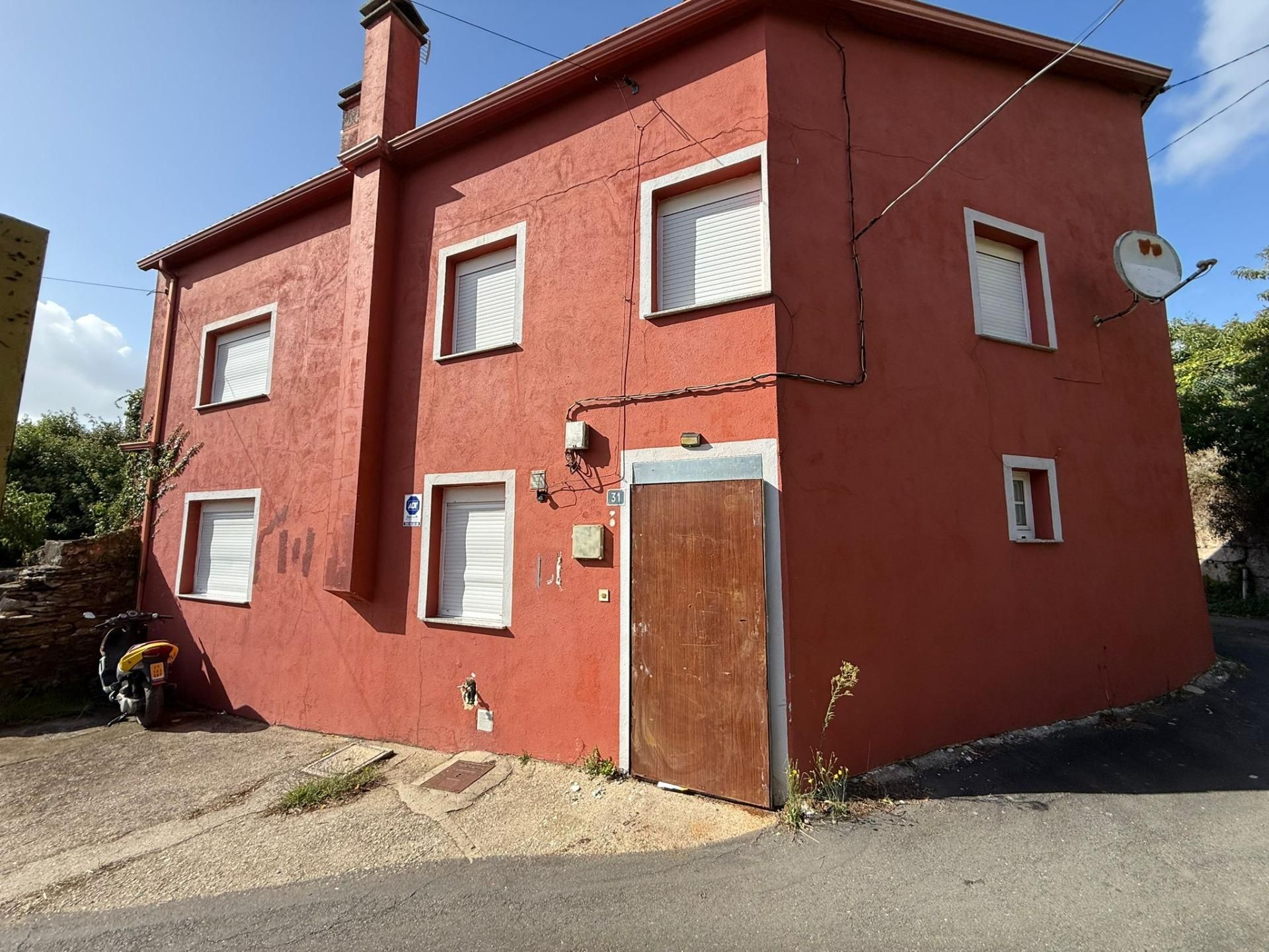 Vista exterior de Casa adosada en venta en Lousame