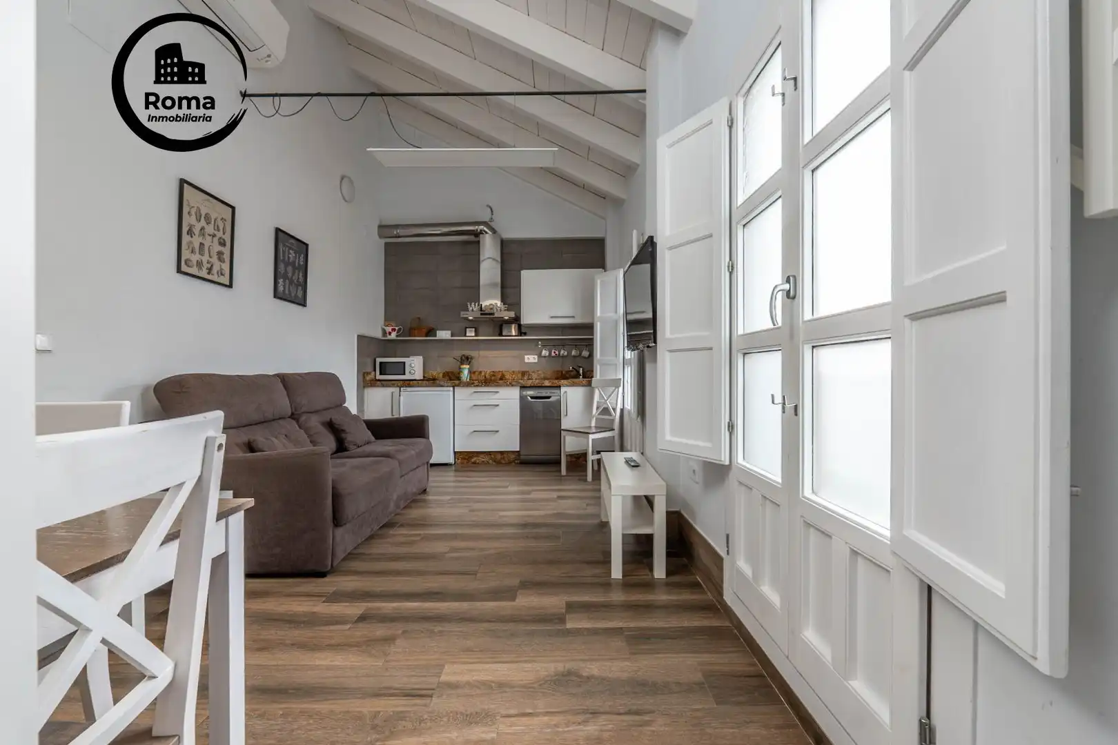 Living room of Houses for sale in Granada  with Air Conditioner, Heating and Furnished