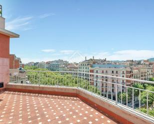 Terrace of Attic for sale in  Barcelona Capital  with Air Conditioner, Heating and Parquet flooring