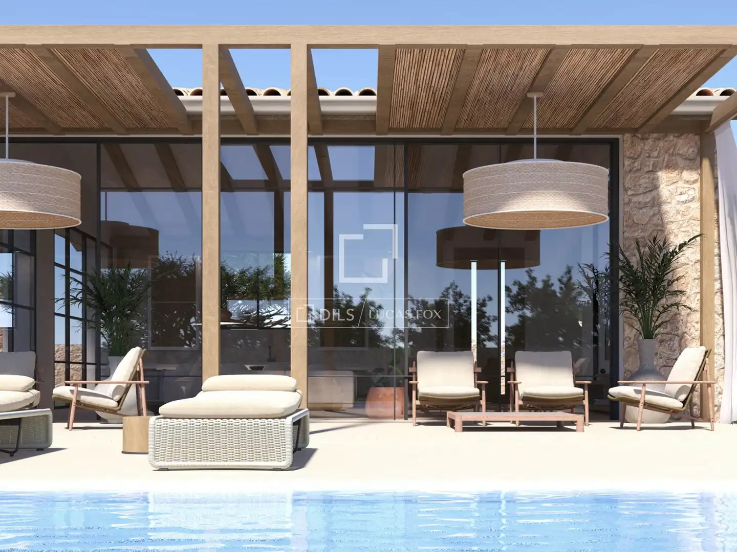 Terraza de Casa o chalet en venta en Llucmajor con Aire acondicionado, Calefacción y Jardín privado