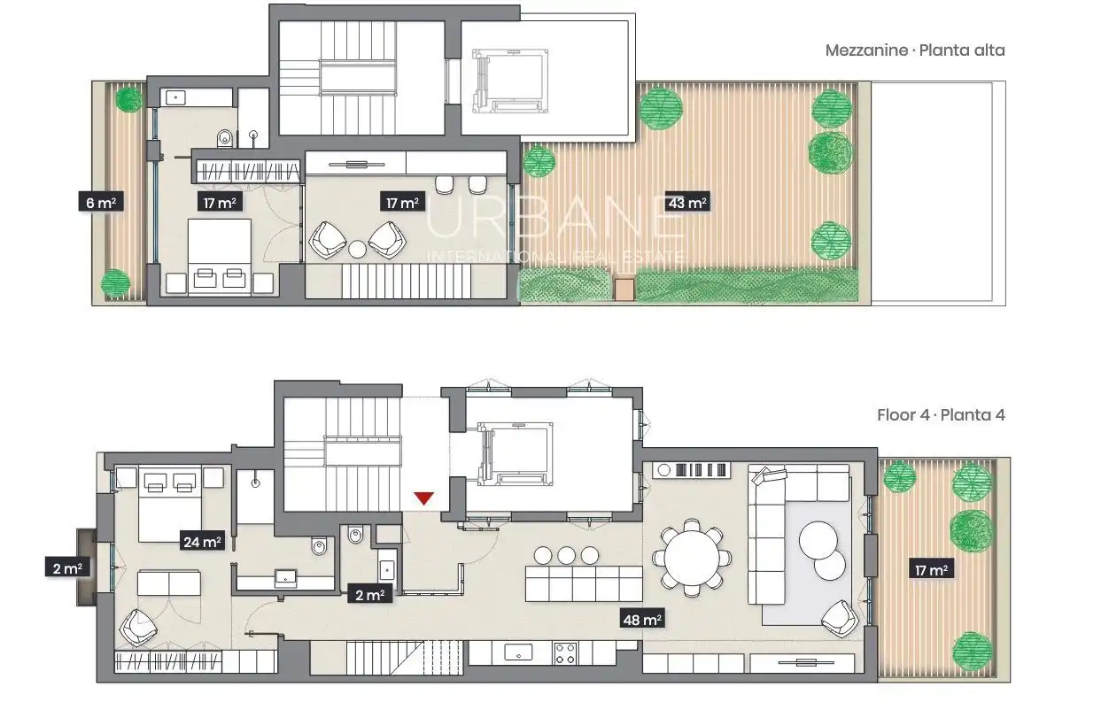 Attique avec ascenseur à vendre à pau claris, imagen 12