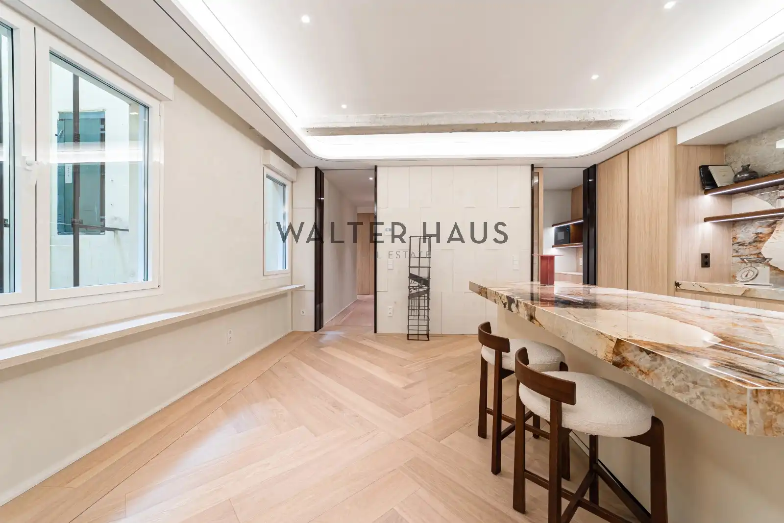 Kitchen of Flat for sale in Madrid  with Air Conditioner, Heating and Oven