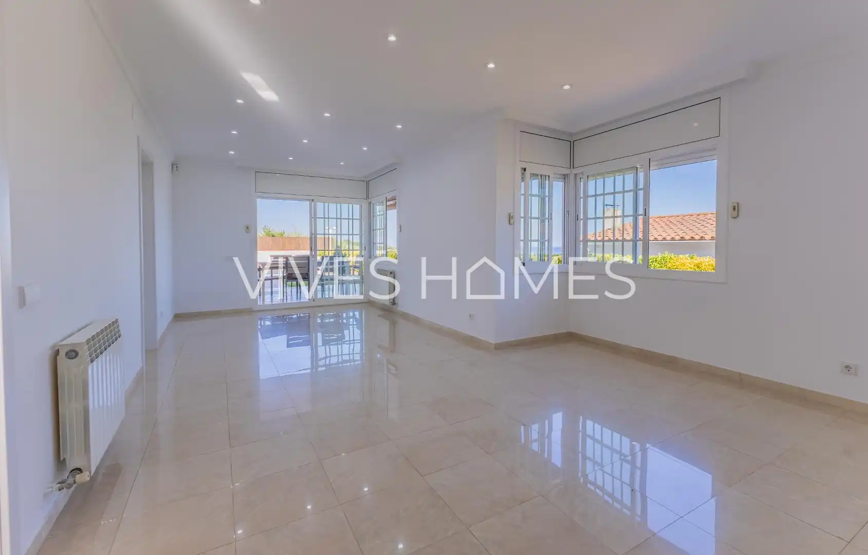 Living room of Houses for sale in Arenys de Mar  with Air Conditioner, Heating and Private garden
