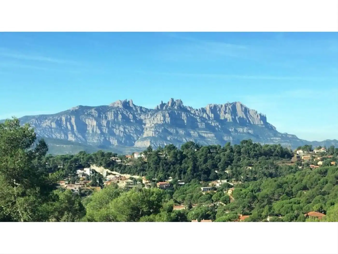 Vista exterior de Residencial en venta en Vacarisses