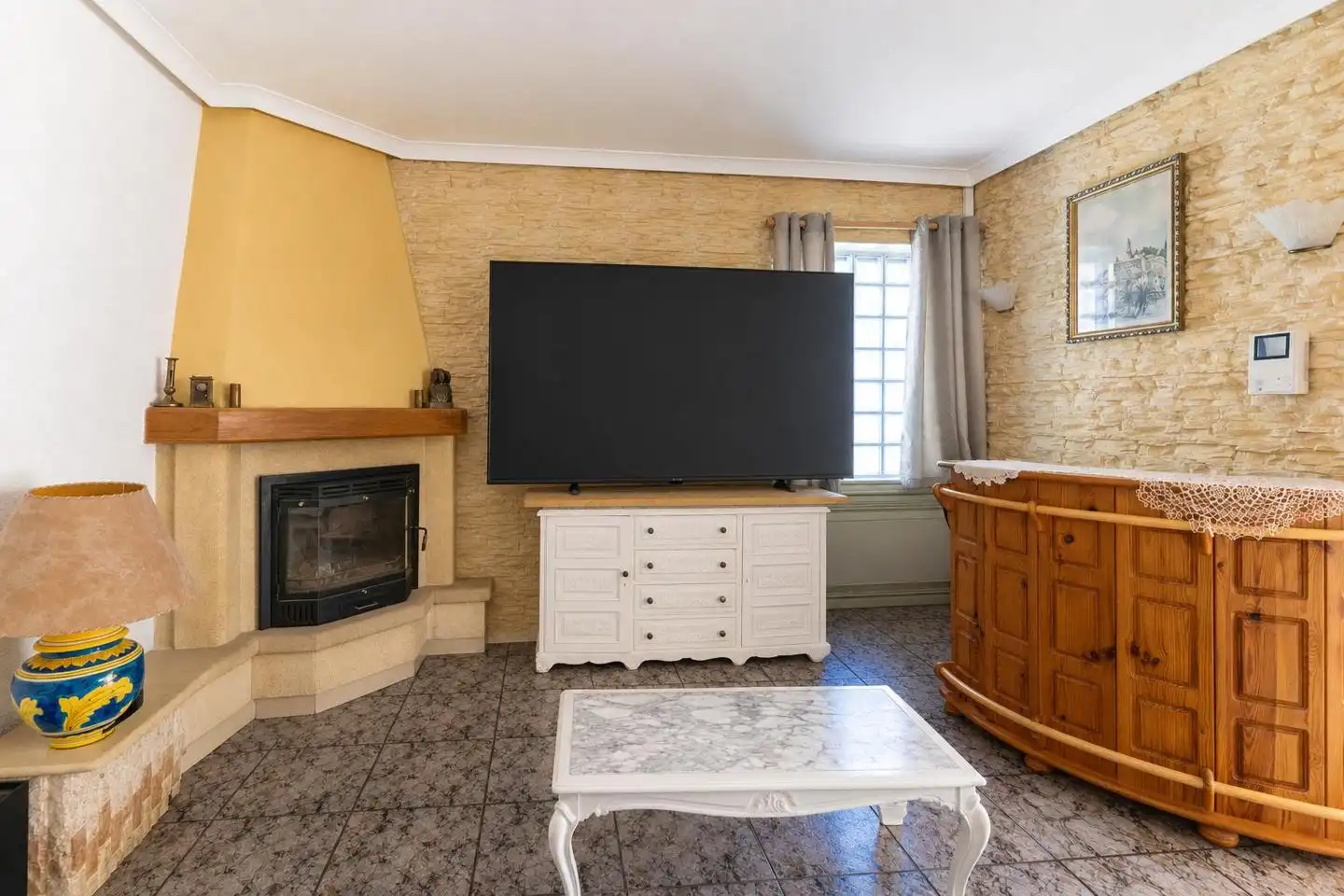 Living room of Houses for sale in Elche / Elx  with Air Conditioner, Private garden and Terrace