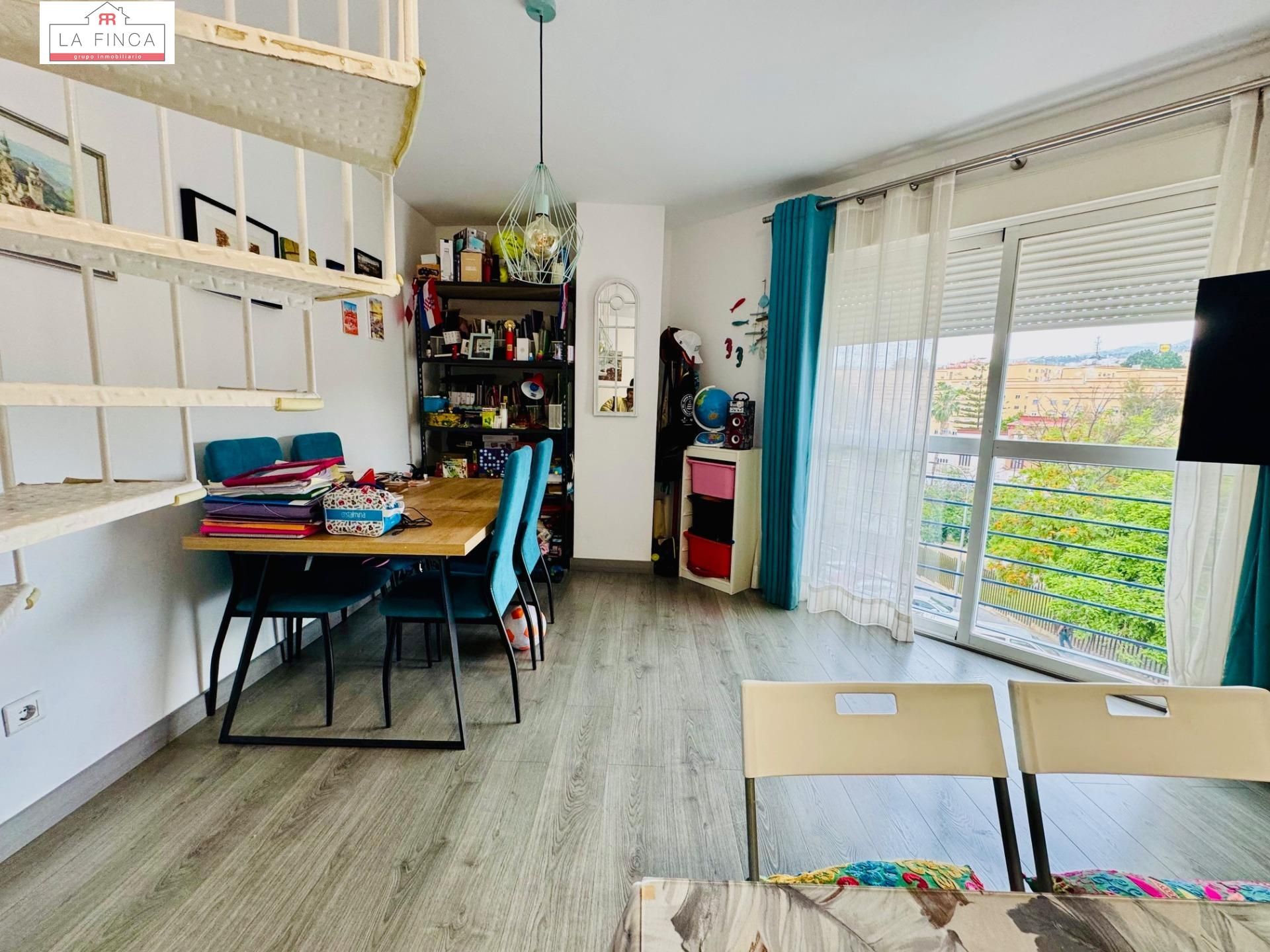 Dining room of Flat for sale in Málaga Capital  with Air Conditioner, Terrace and Storage room