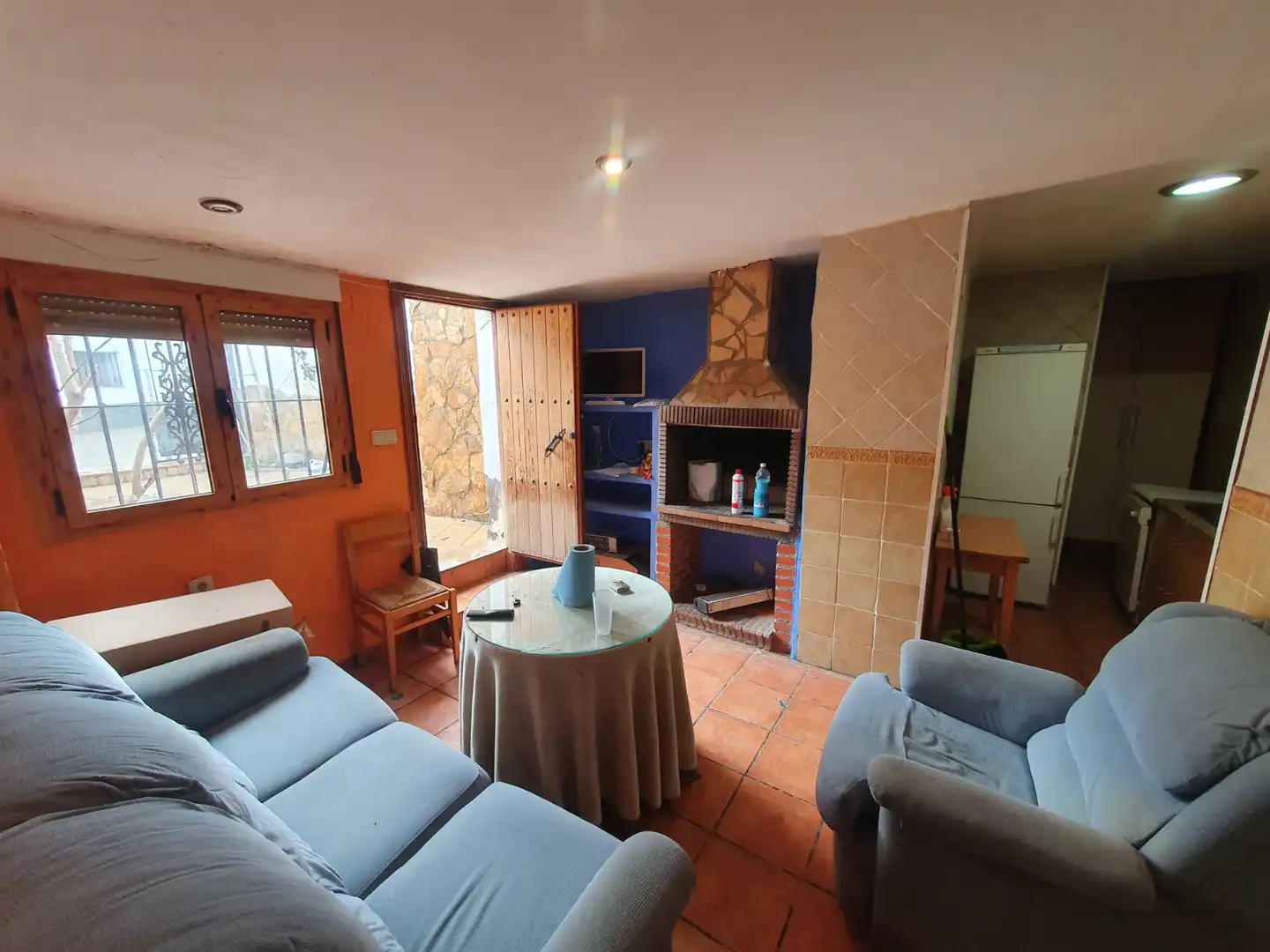 Sala d'estar de Casa o xalet en venda en Guadix amb Terrassa i Moblat