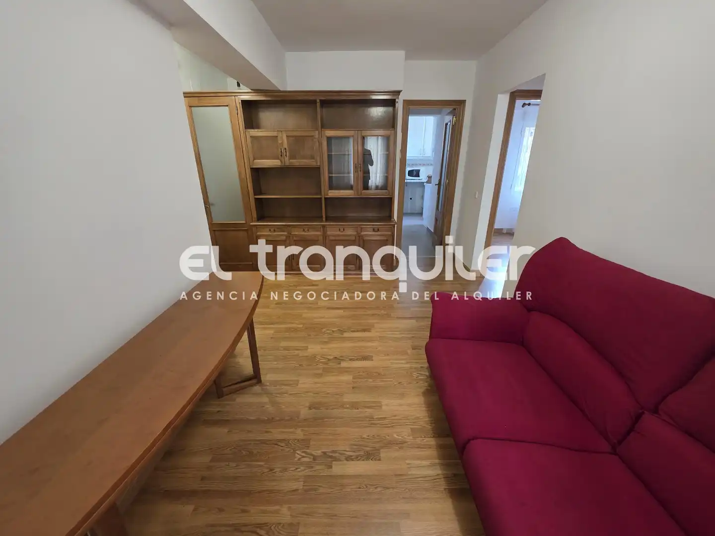 Sala d'estar de Pis de lloguer en Madrid amb Moblat
