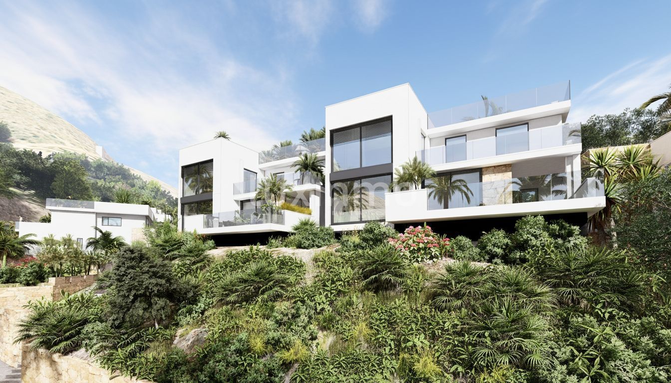 Vista exterior de Casa o xalet en venda en Altea amb Aire condicionat, Calefacció i Jardí privat