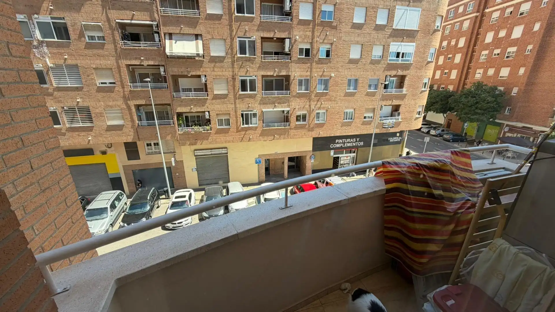 Terraza de Apartamento en venta en Castellón de la Plana / Castelló de la Plana con Terraza, Trastero y Amueblado