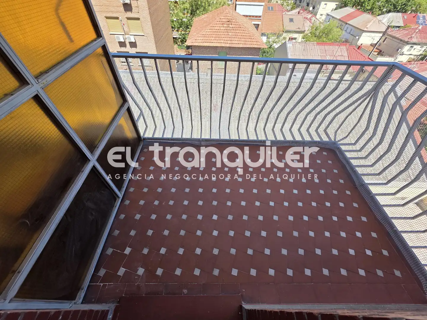 Balcony of Flat for rent in Madrid  with Air Conditioner, Terrace and Furnished