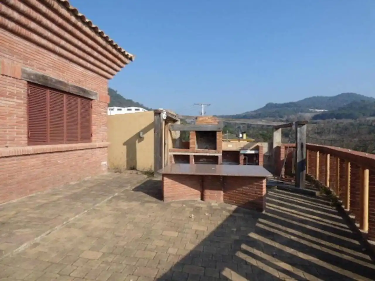 Terrassa de Casa adosada en venda en Caldes de Montbui amb Terrassa i Piscina