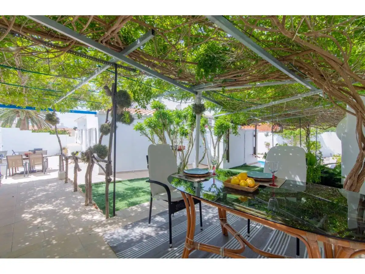 Jardí de Casa o xalet en venda en Alaior amb Jardí privat, Terrassa i Piscina