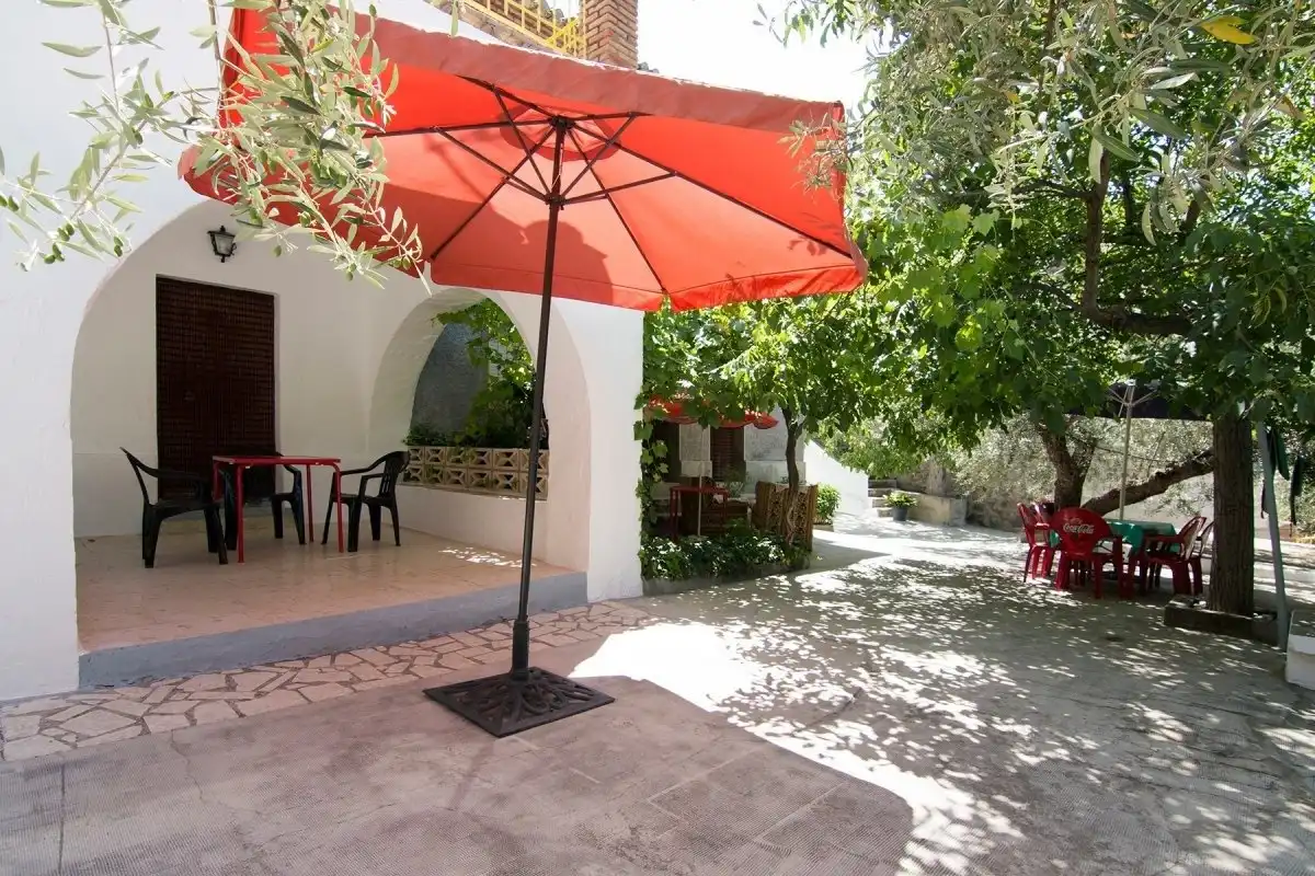 Terraza de Finca rústica en venta en Güéjar Sierra con Jardín privado, Terraza y Piscina