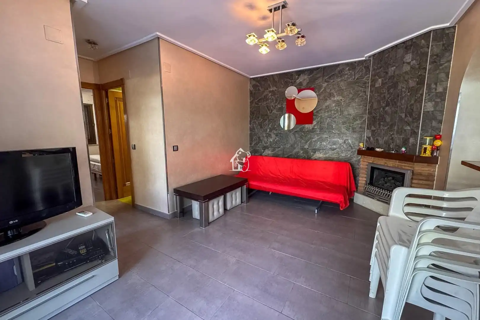Living room of Houses for rent in Orihuela  with Air Conditioner, Private garden and Terrace