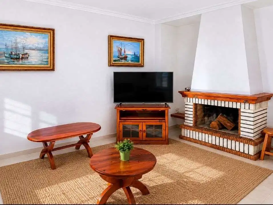 Living room of Attic for sale in Peñíscola / Peníscola  with Air Conditioner, Terrace and Swimming Pool