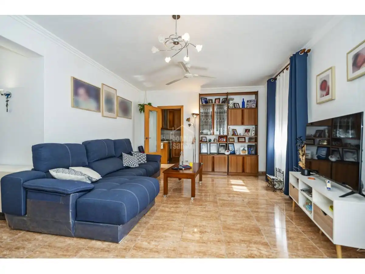 Sala de estar de Apartamento en venta en Maó - Mahón con Terraza