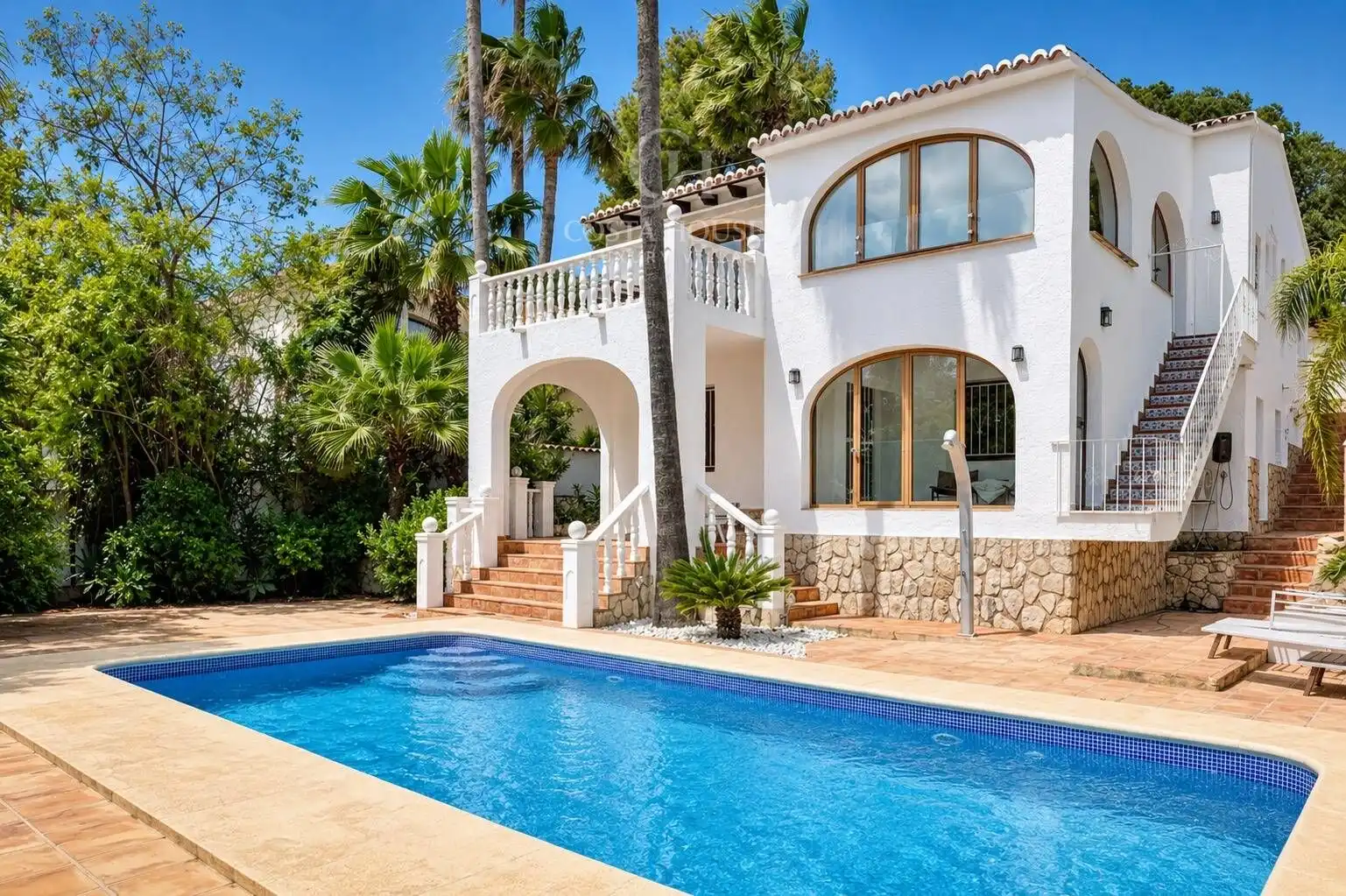 Vista exterior de Casa o chalet en venta en Benissa con Aire acondicionado, Calefacción y Jardín privado