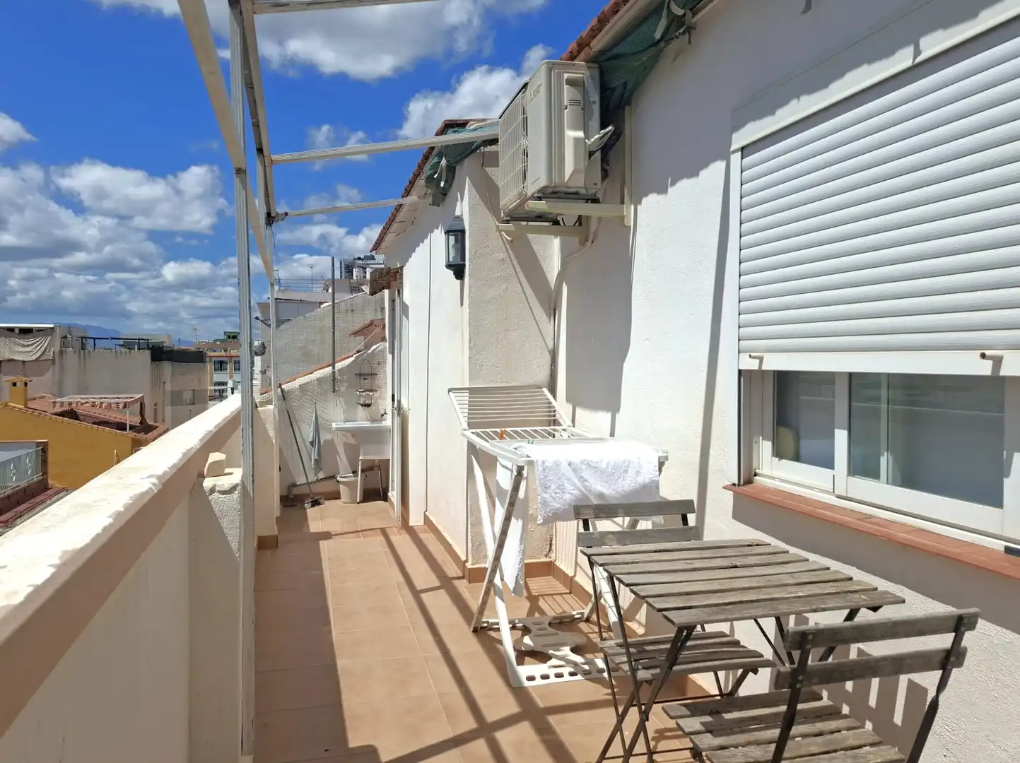 Terrasse von Einfamilien-Reihenhaus zum Verkauf in Málaga mit Terrasse