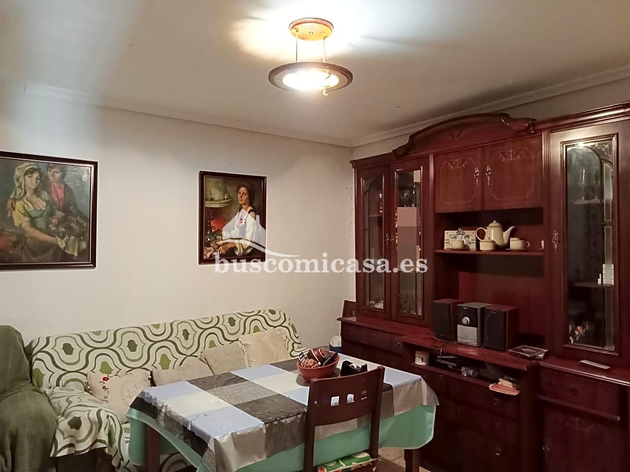 Dining room of Single-family semi-detached for sale in  Jaén Capital  with Air Conditioner, Furnished and Balcony