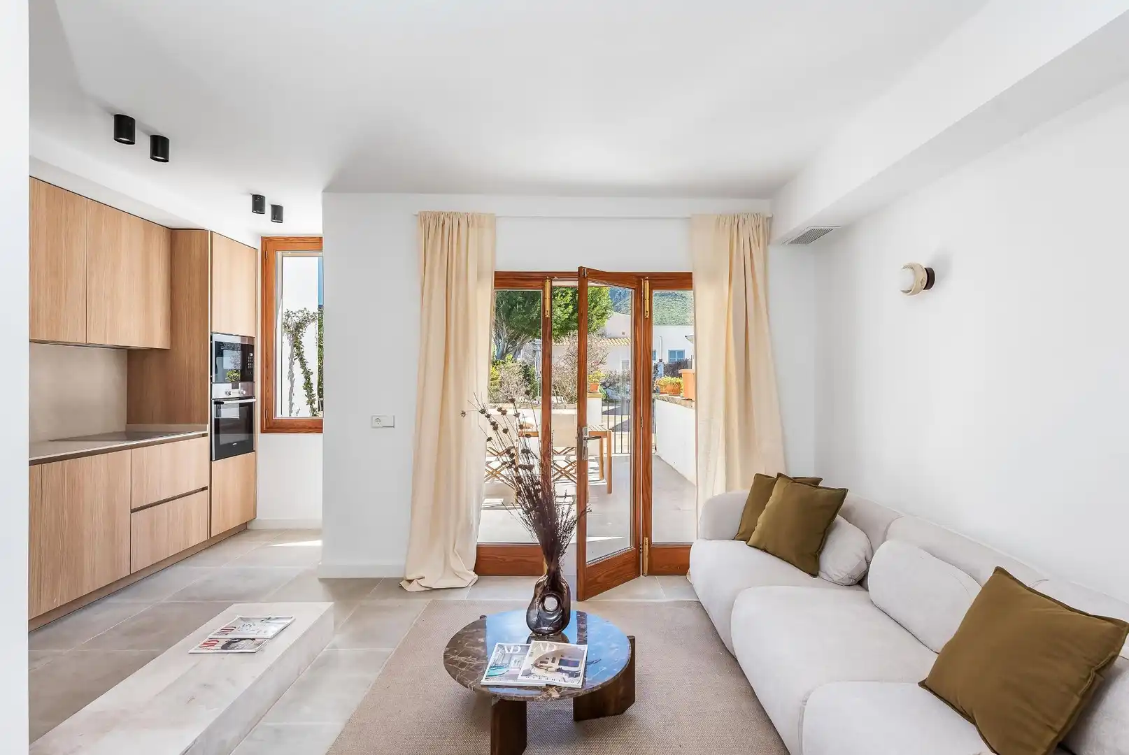 Living room of Detached homes for sale in Artà  with Air Conditioner, Heating and Private garden