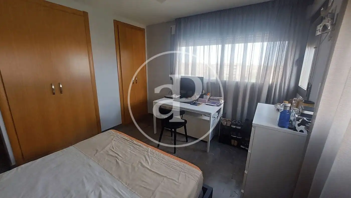 Bedroom of Flat for rent in Valencia  with Air Conditioner, Terrace and Furnished