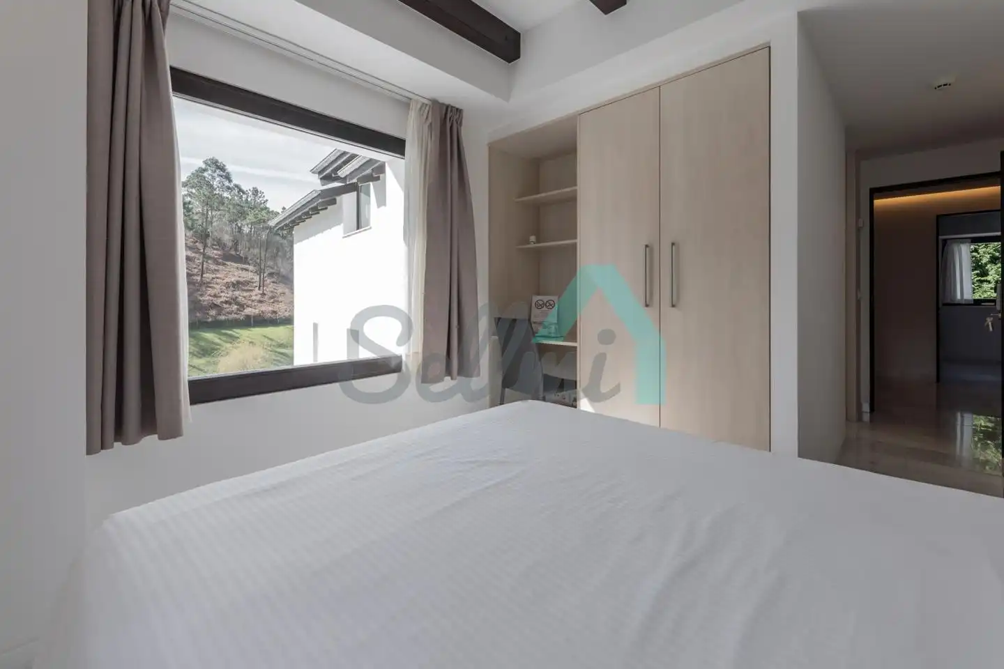 Dormitori de Casa o xalet en venda en Valdés - Luarca amb Calefacció, Jardí privat i Terrassa