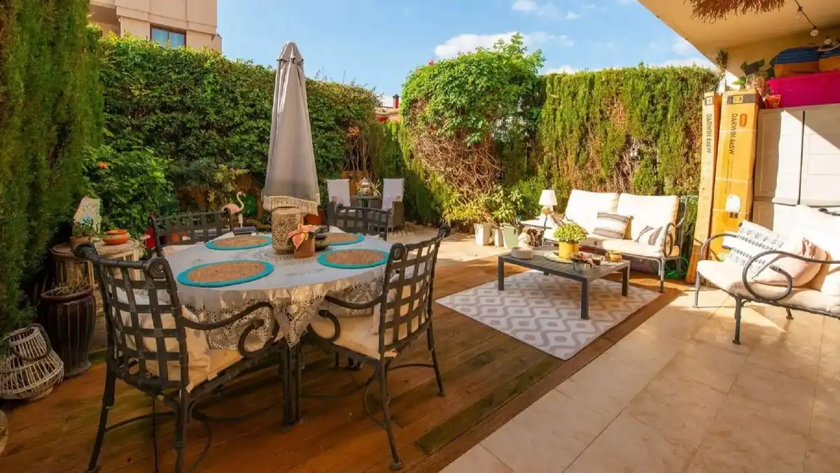 Terrace of Flat for sale in San Pedro  with Air Conditioner, Private garden and Storage room