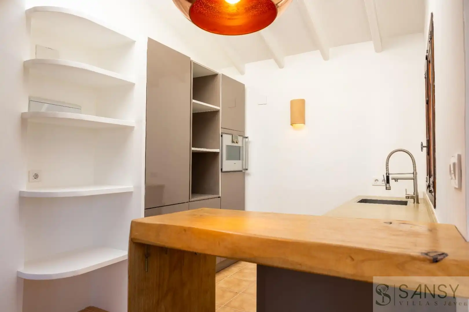 Cuina de Casa o xalet en venda en Jávea / Xàbia amb Aire condicionat, Terrassa i Piscina