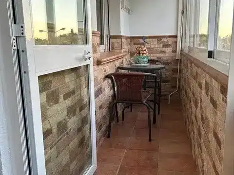 Terrasse von Wohnung zur Miete in Benalmádena mit Klimaanlage, Schwimmbad und Balkon